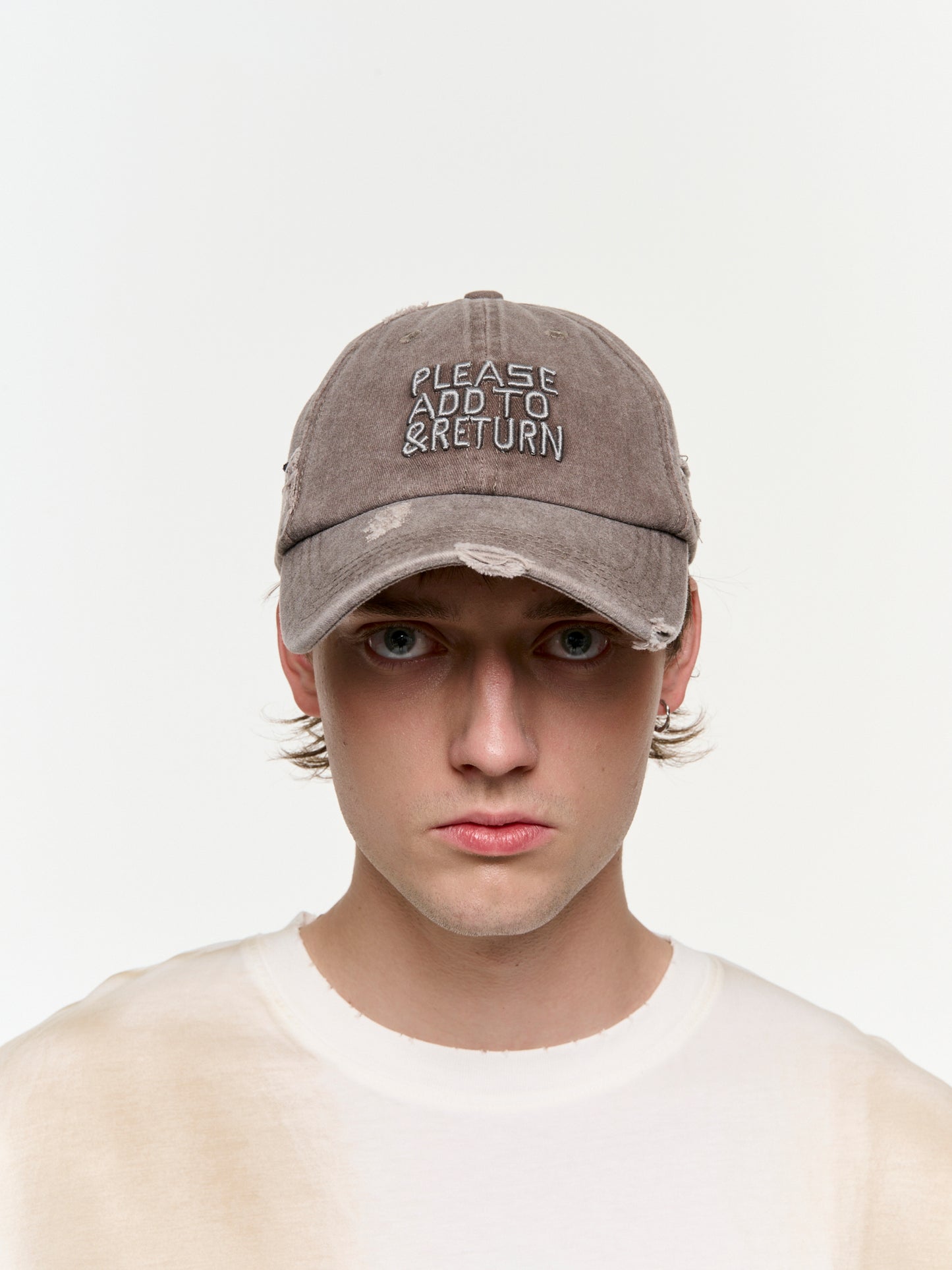 MISBHV Ray Johnson Cap Washed Grey