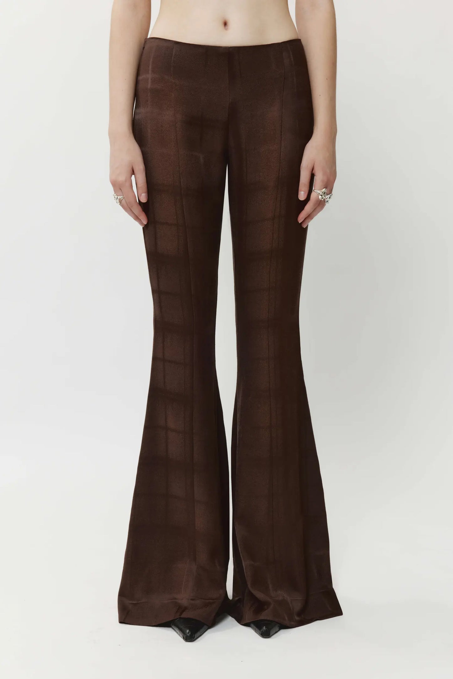 AVAVAV Pleated Trouser Brown.Rust