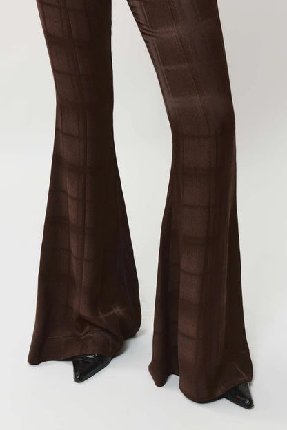 AVAVAV Pleated Trouser Brown.Rust