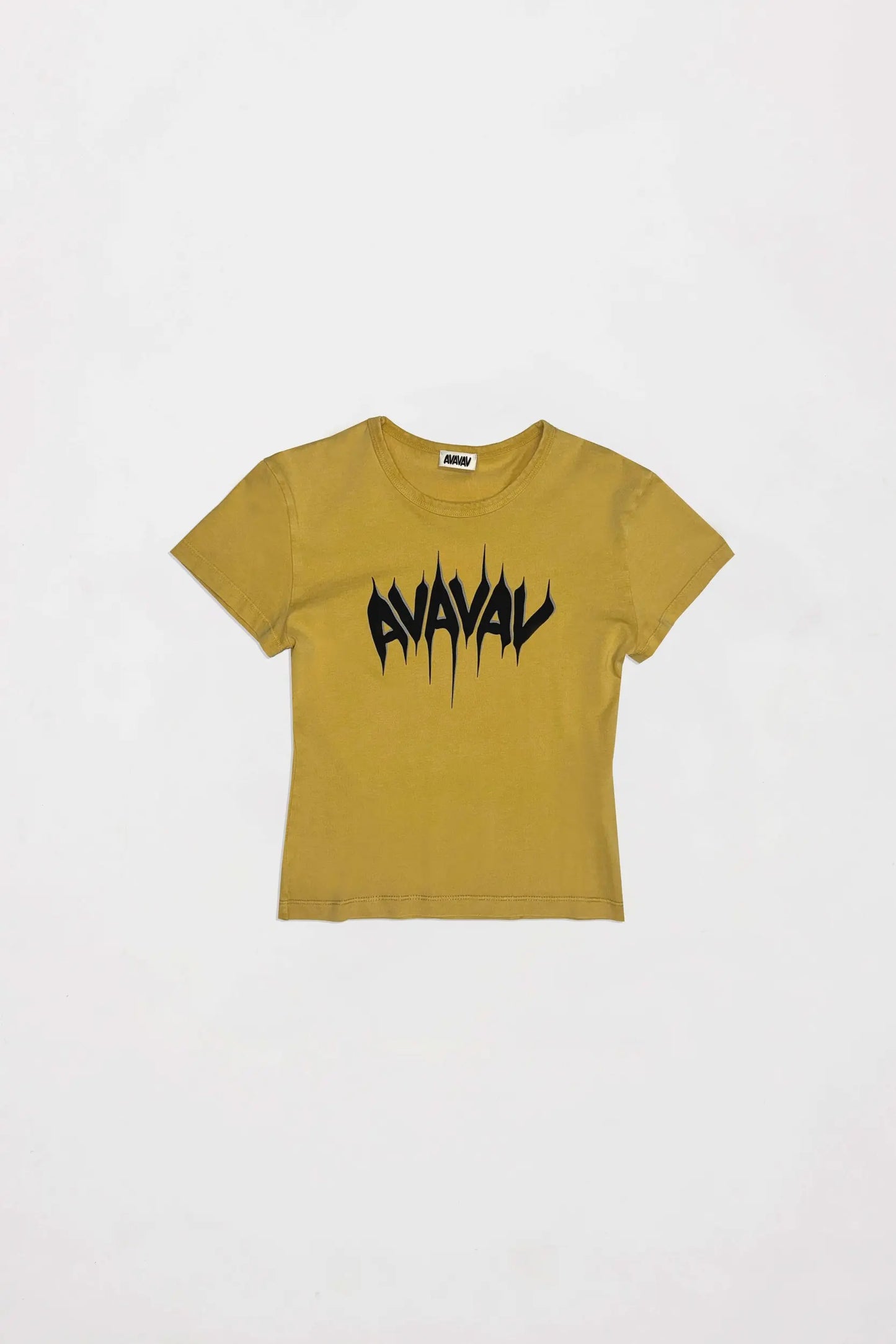 AVAVAV Printed Baby Tee Yellow
