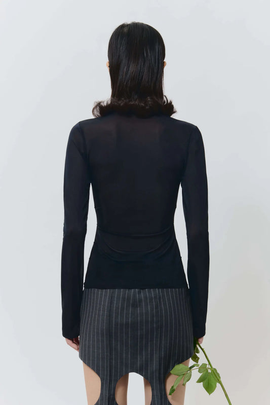 AVAVAV Button Up Shirt Black