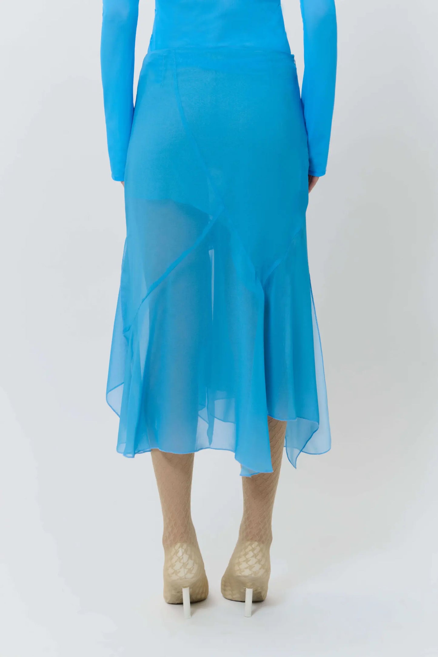 AVAVAV Draped Skirt Blue