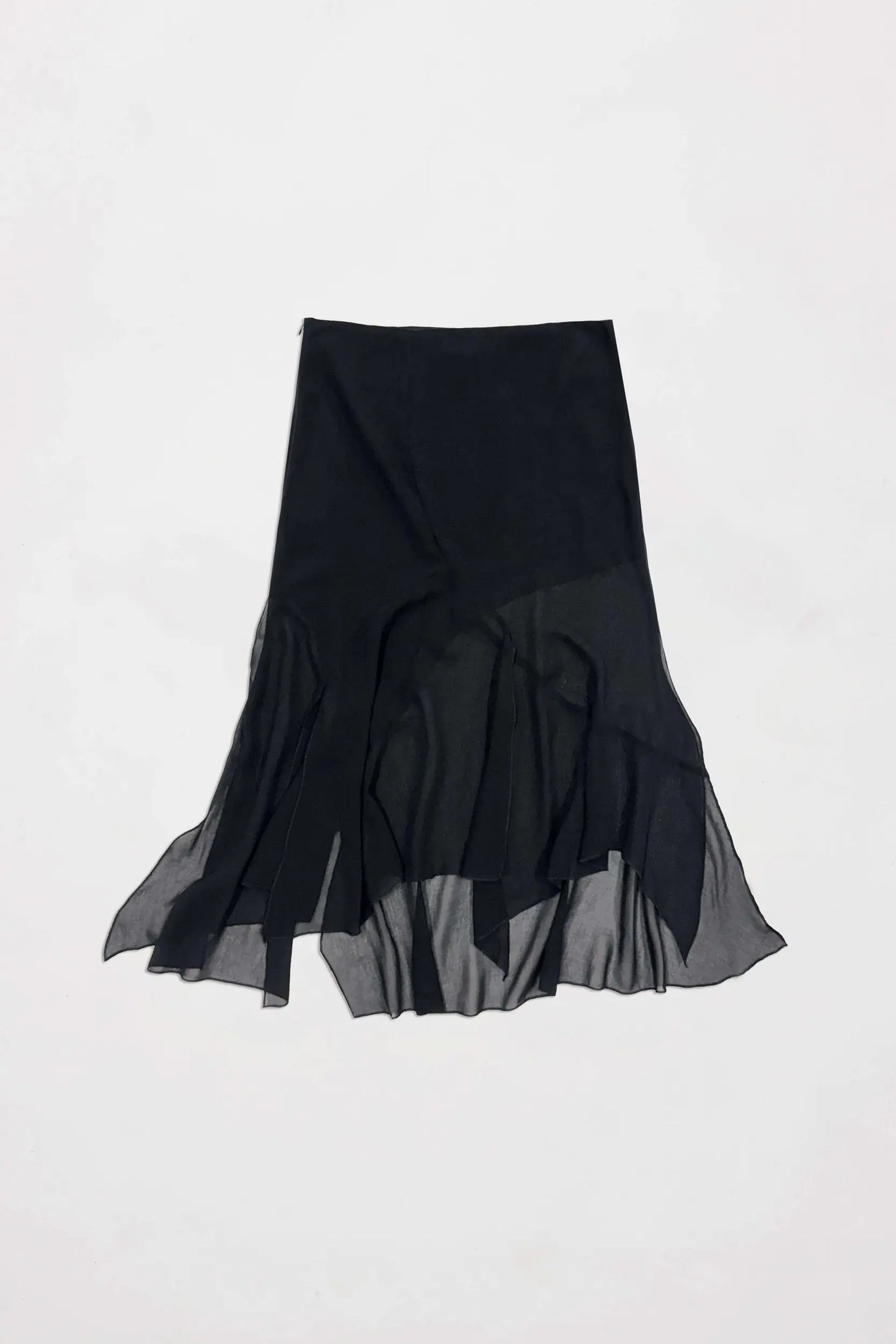 AVAVAV Draped Skirt Black
