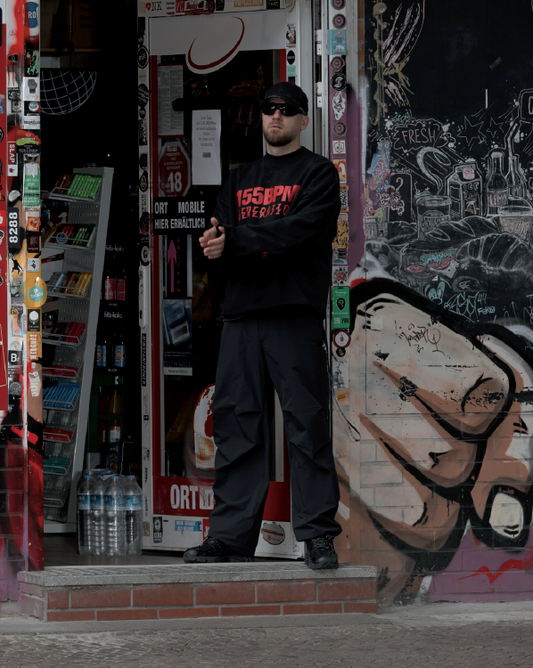44Label Safe Space Crewneck Black