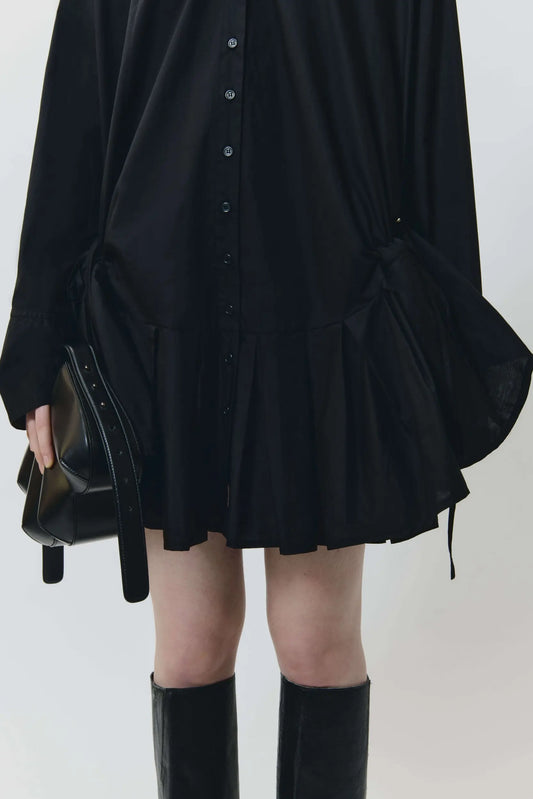 AVAVAV Ballerina Shirt Dress Black