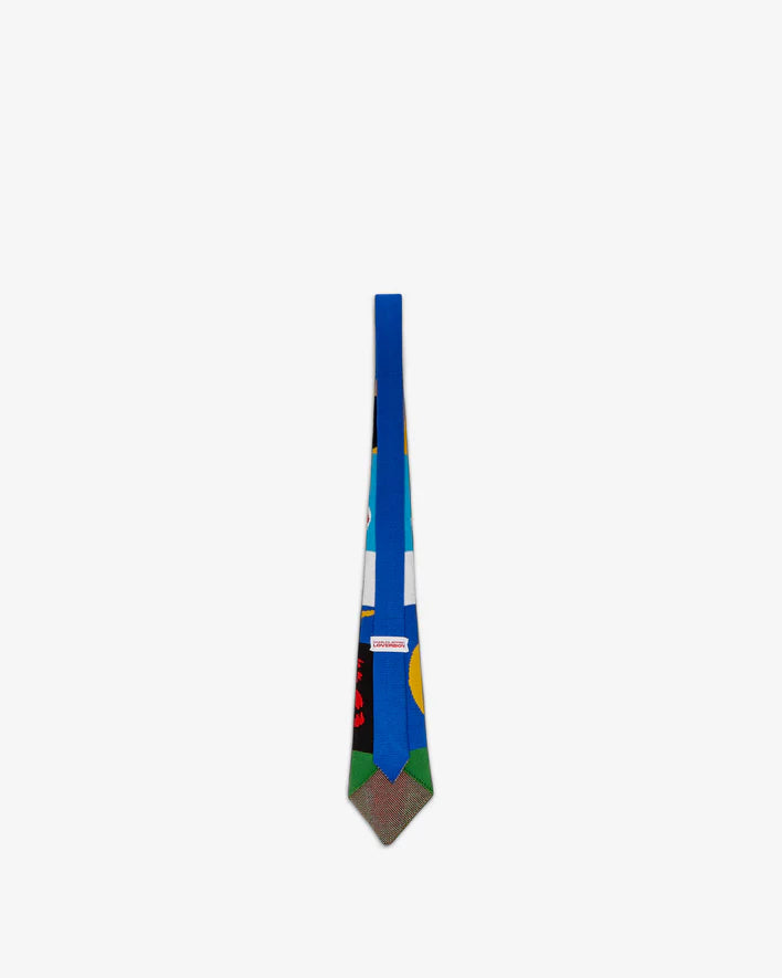 Charles Jeffrey LOVERBOY Flag Tie Multicolor