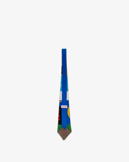 Charles Jeffrey LOVERBOY Flag Tie Multicolor
