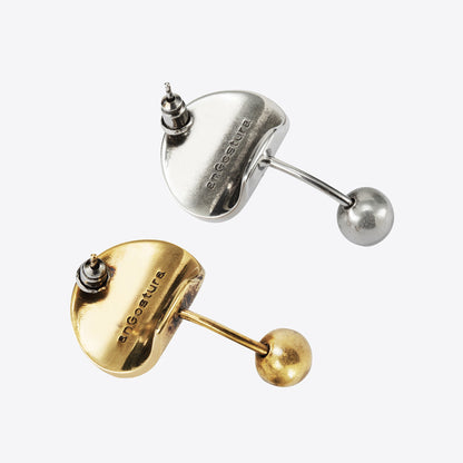 Angostura Banana Piercing Earring Silver & Gold