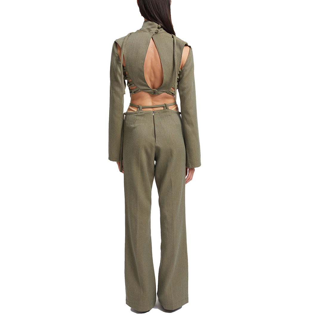Giorgiandreazza Military Suit Pant Green