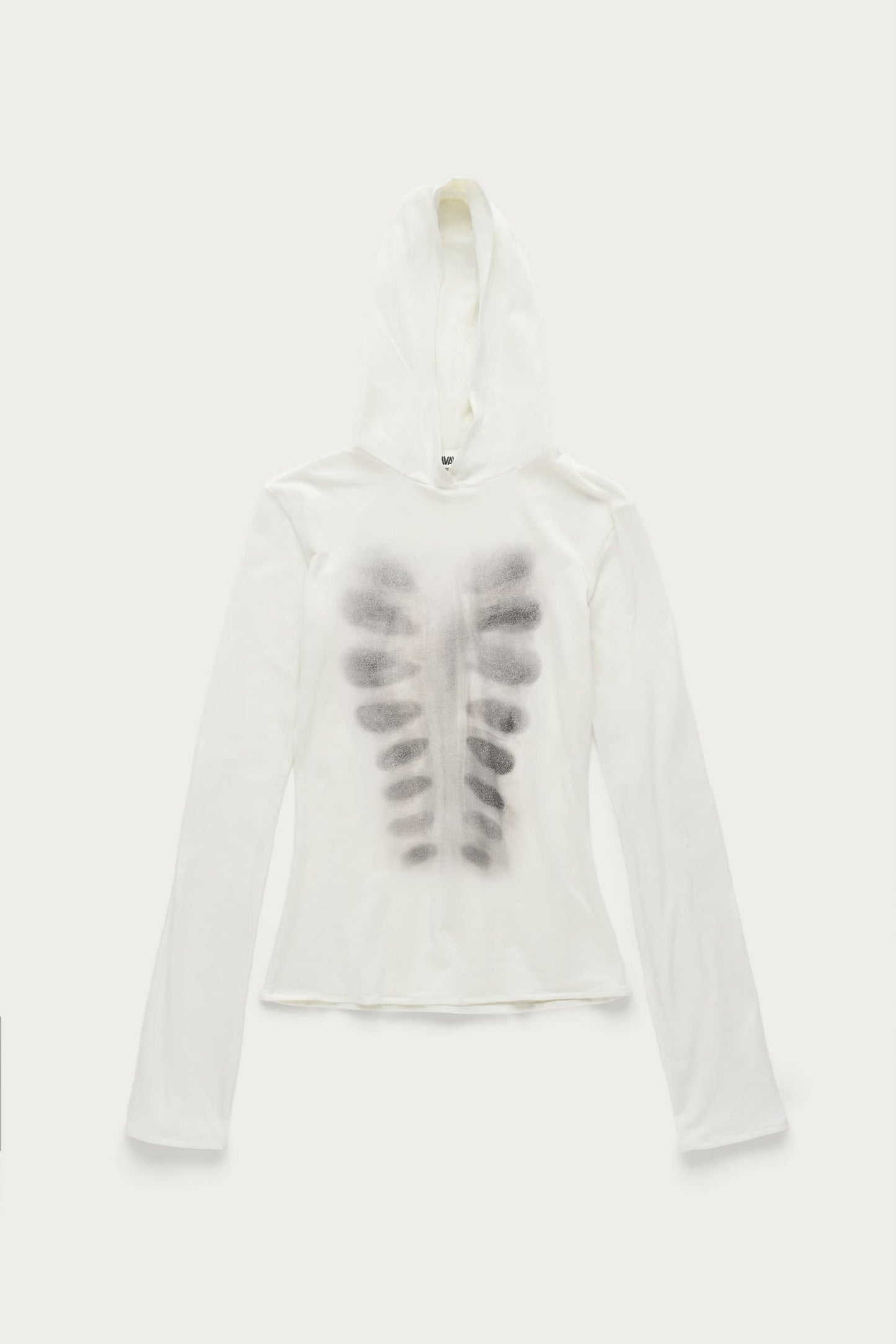 AVAVAV Hooded Top Printed X-Ray White