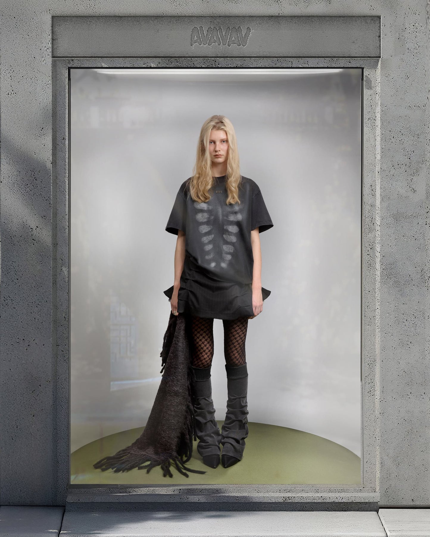 AVAVAV Sharpei Legwarmers Black