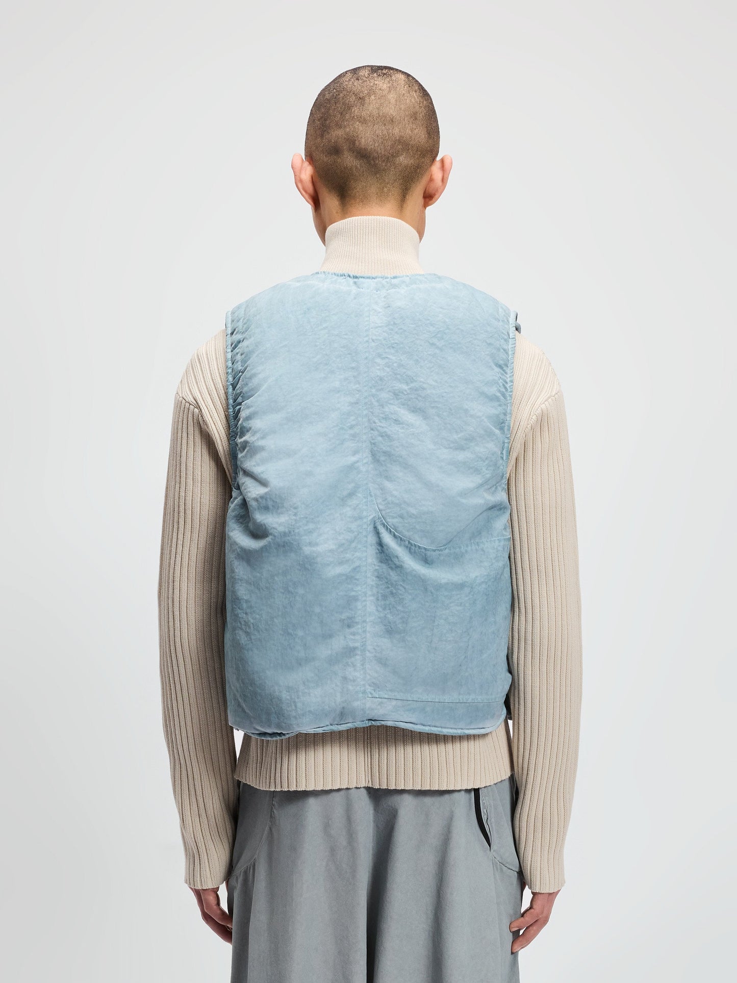 A Cold Wall Form Vest Light Blue