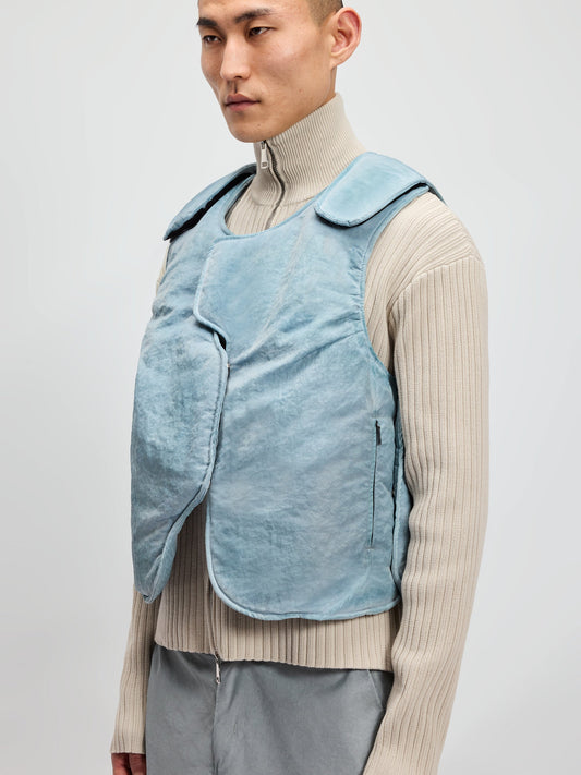 A Cold Wall Form Vest Light Blue