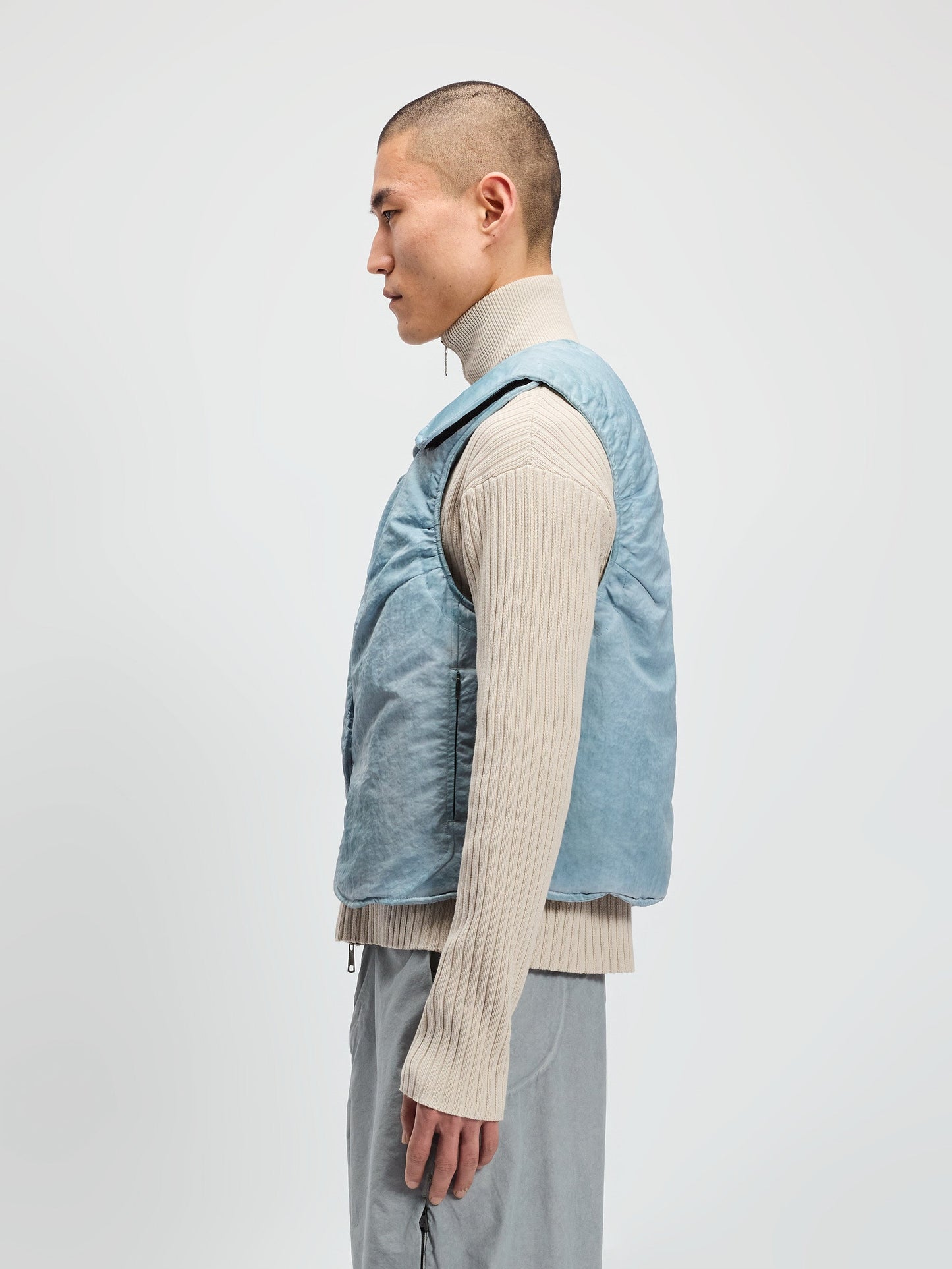 A Cold Wall Form Vest Light Blue