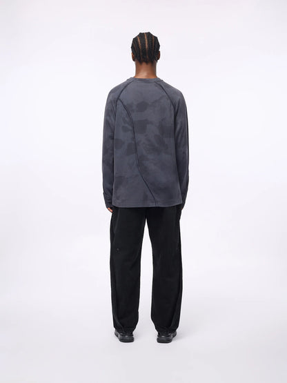 A Cold Wall Chartered LS T-Shirt Blue