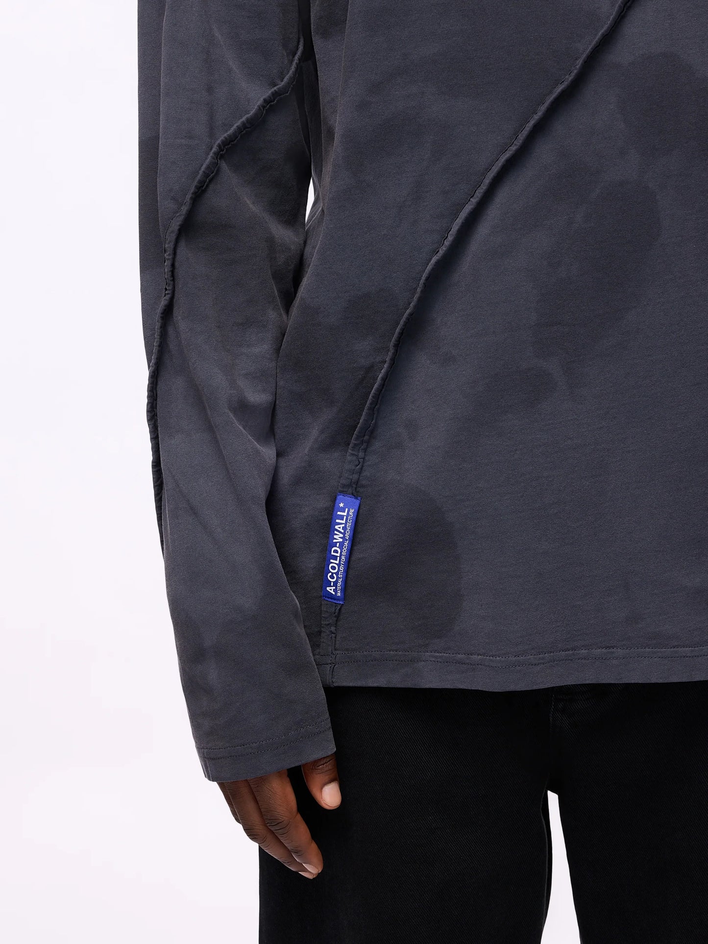 A Cold Wall Chartered LS T-Shirt Blue