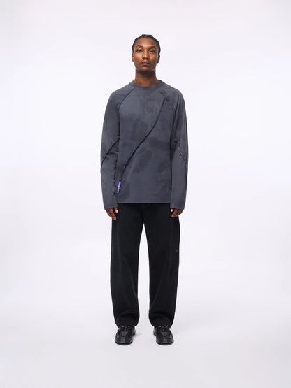 A Cold Wall Chartered LS T-Shirt Blue