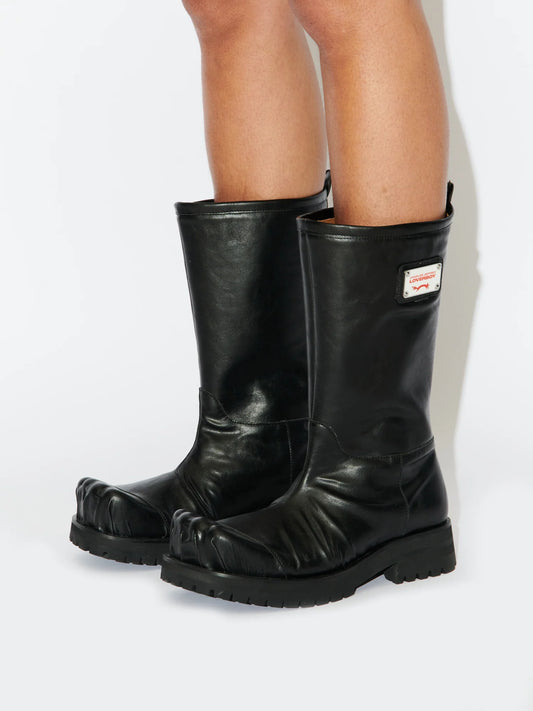 Charles Jeffrey LOVERBOY Sheathed Boot Moggies Black