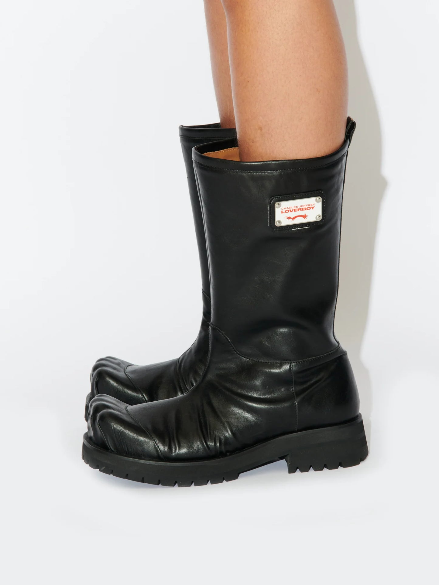 Charles Jeffrey LOVERBOY Sheathed Boot Moggies Black
