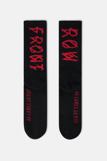 44Label Front Row Socks Black