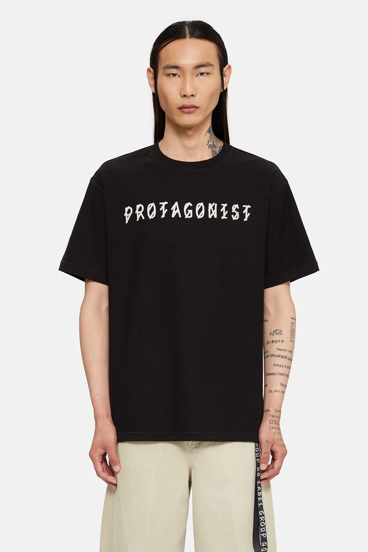 44Label Anti Hero Revesable Tee Black