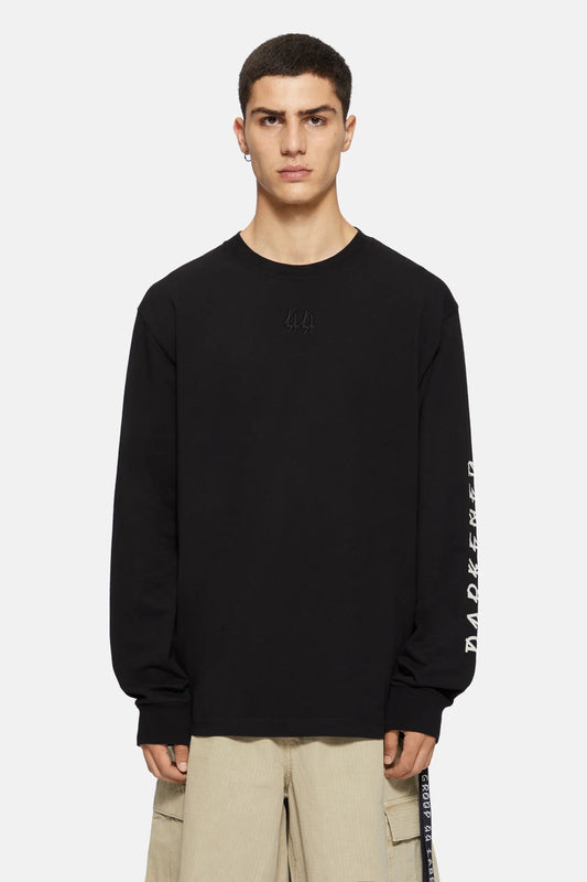 44Label Darkened Longsleeve Tee Black