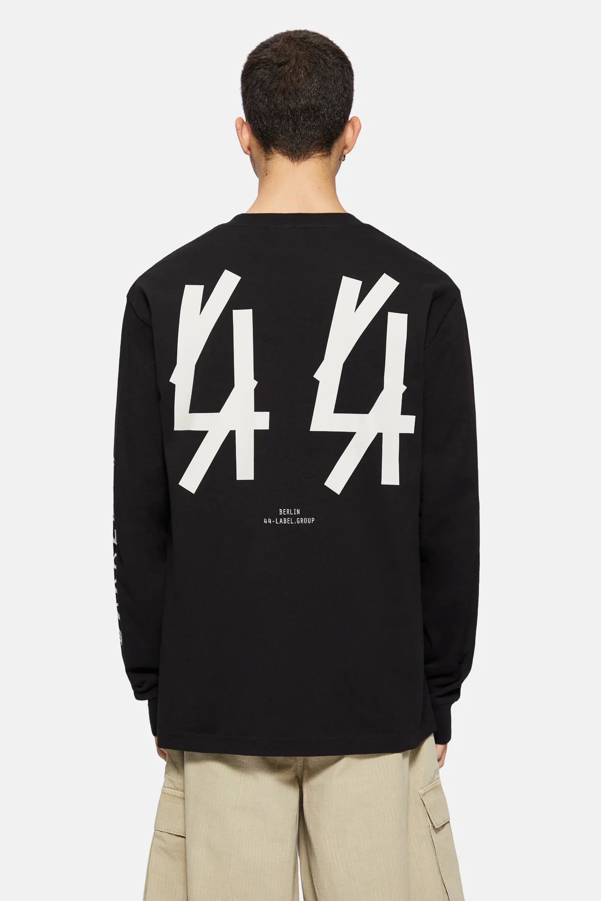 44Label Darkened Longsleeve Tee Black