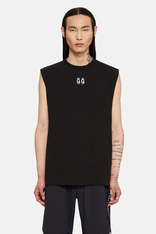 44Label Cruel Sleeveless Tee Black