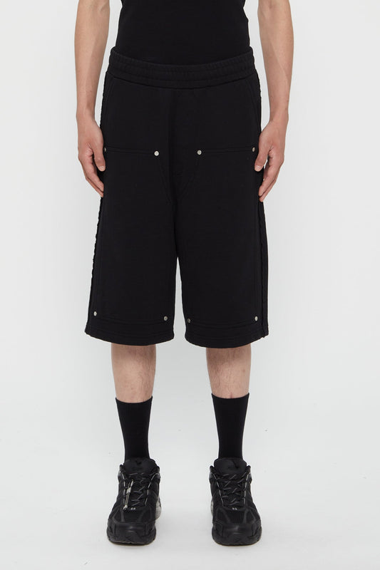 44Label Rivet Sw Shorts Black
