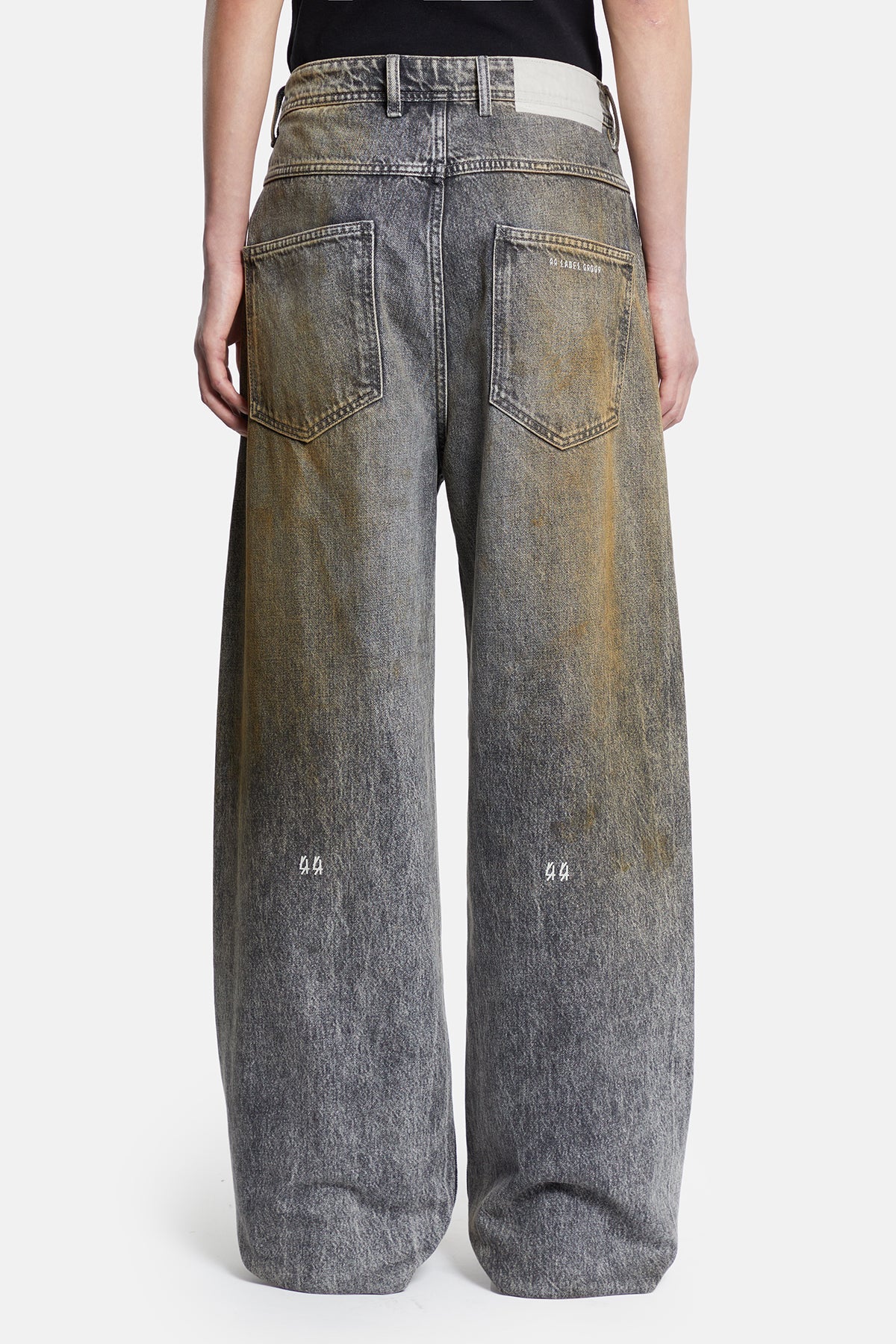 44Label Soil Denim Pant Greencast