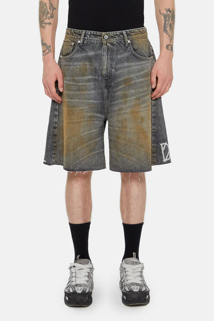 Wide Leg Shorts Dmth Greencast