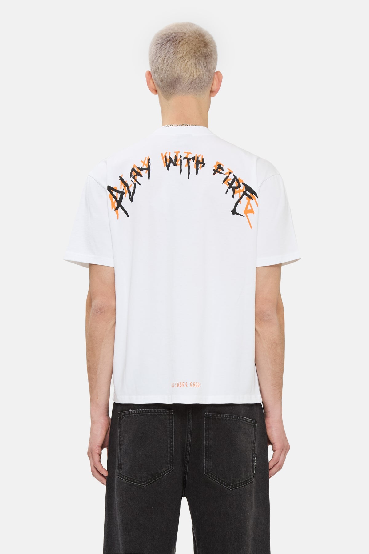 44Label Burn Your Past Tee White