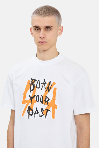 44Label Burn Your Past Tee White