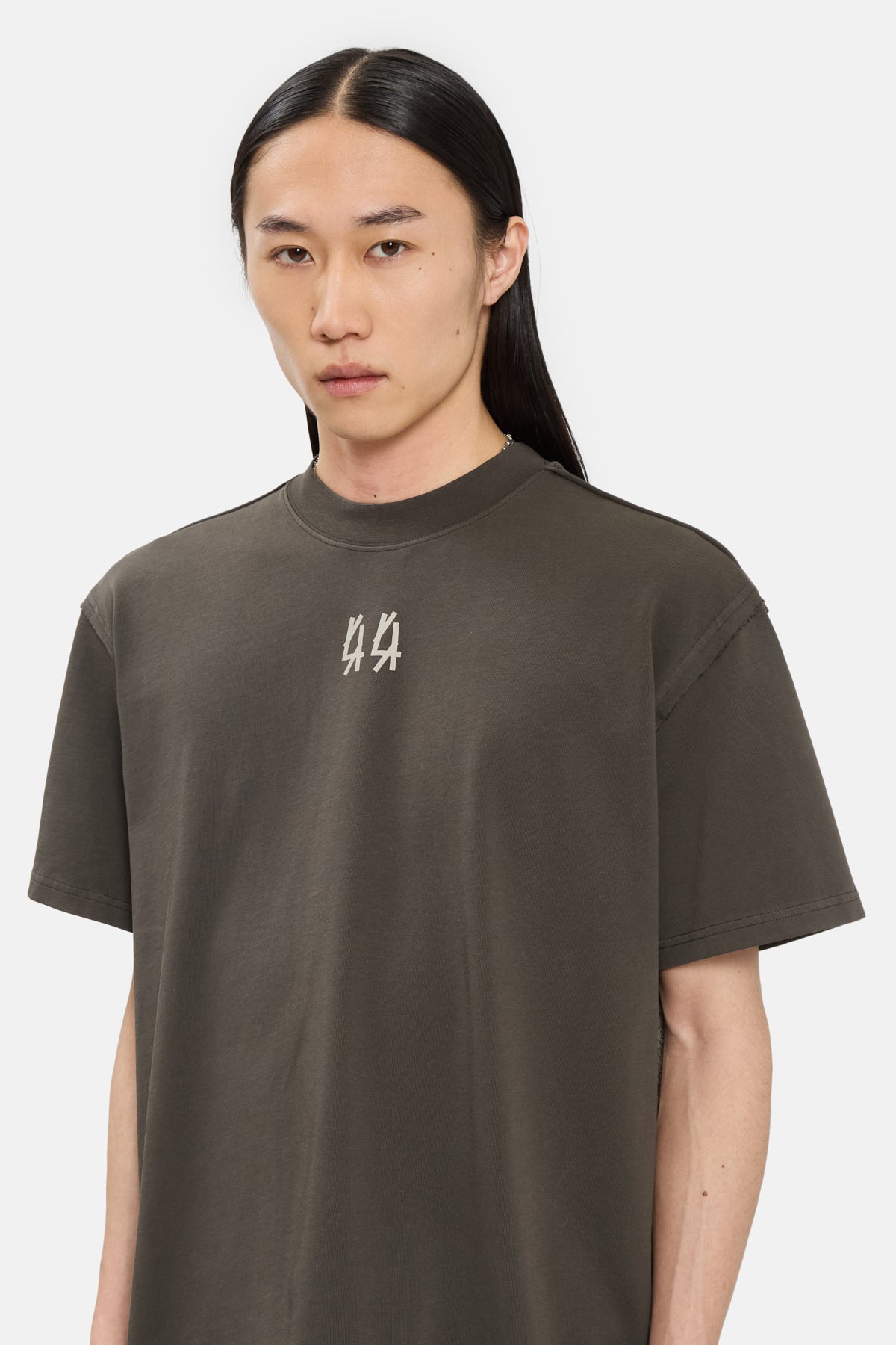 44Label Standard Tee Bigger Back Brown Palude +Mega 44 Sand