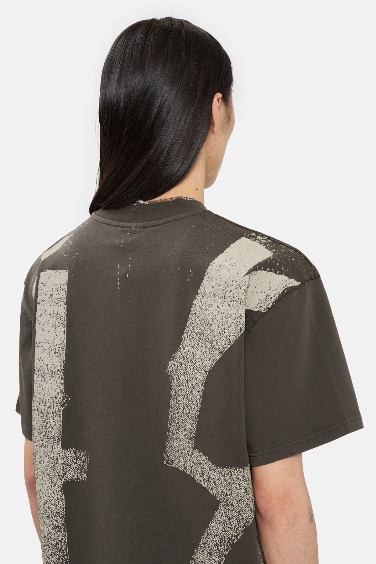 44Label Standard Tee Bigger Back Brown Palude +Mega 44 Sand