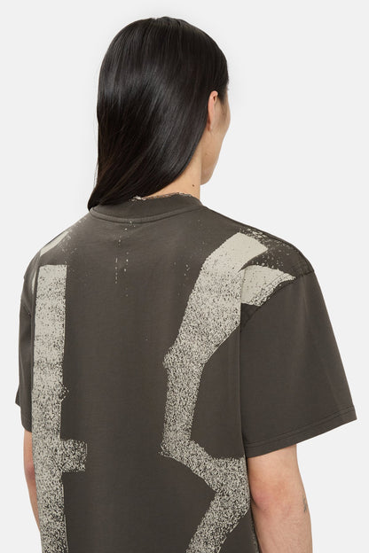 44Label Standard Tee Bigger Back Brown Palude +Mega 44 Sand