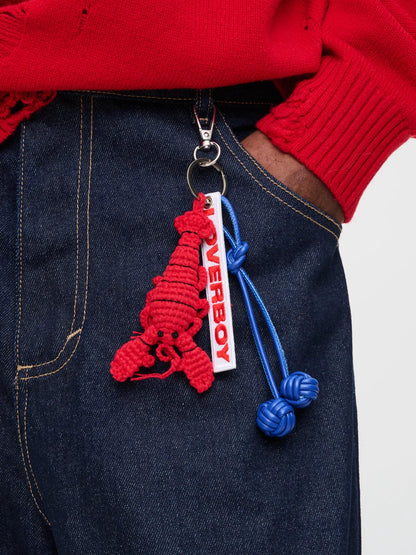 Charles Jeffrey LOVERBOY Bag Charm Red