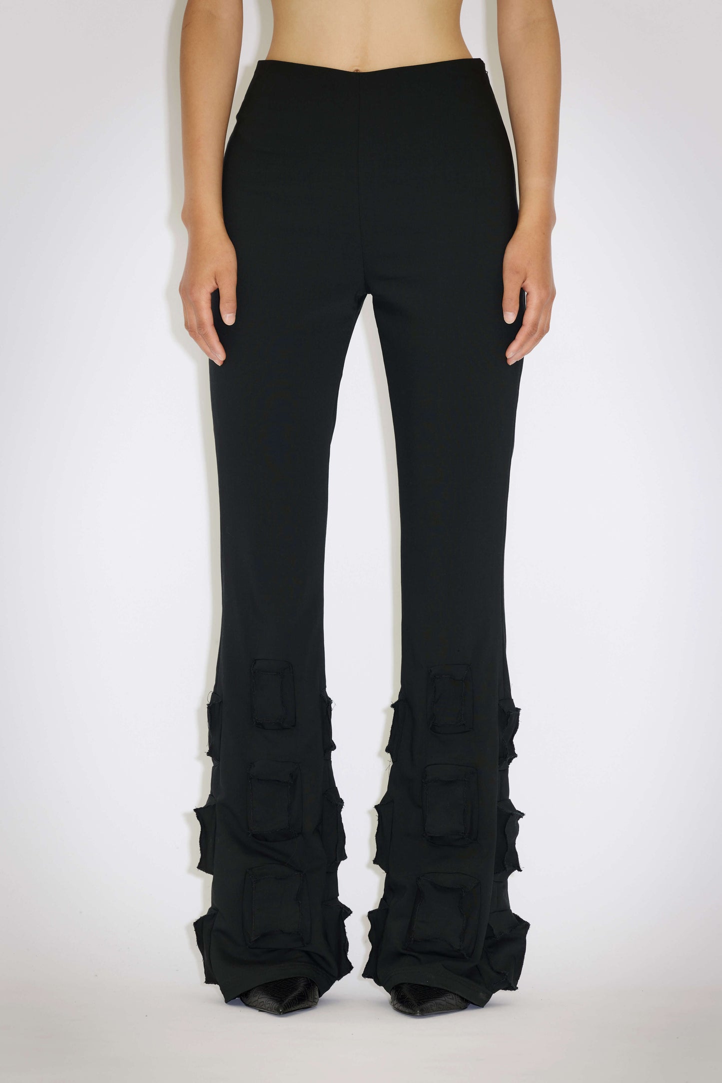 AVAVAV Boxy Black Suit Pants