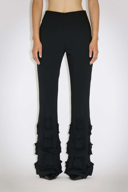 AVAVAV Boxy Black Suit Pants
