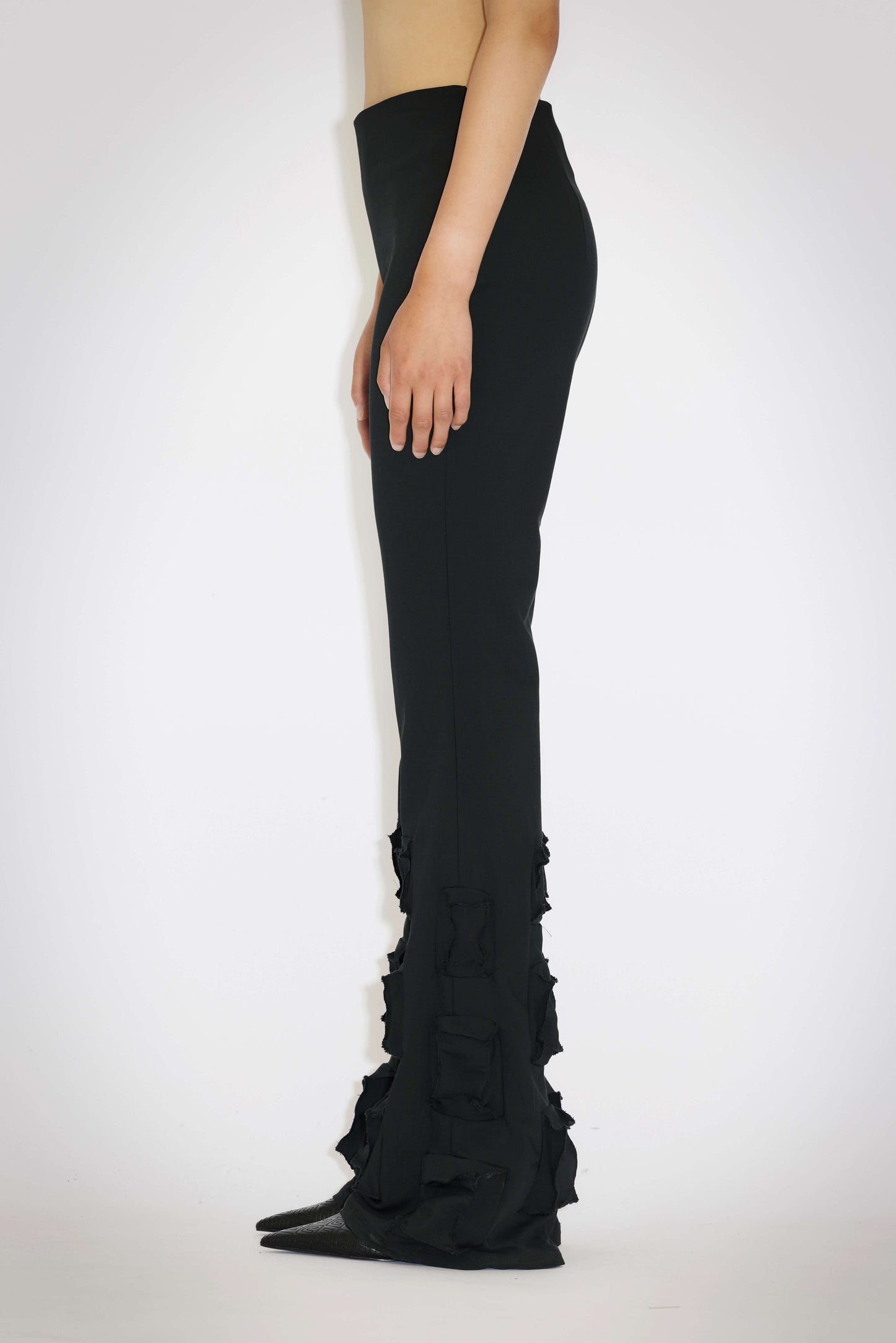 AVAVAV Boxy Black Suit Pants