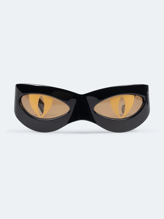 Charles Jeffrey LOVERBOY Neko Black Sunglasses