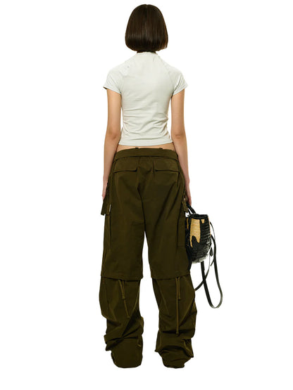 Ottolinger Baggy Cargo Pants Green