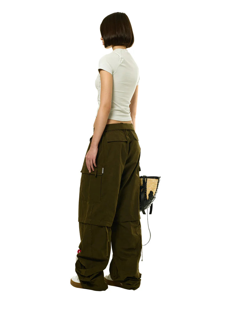 Ottolinger Baggy Cargo Pants Green