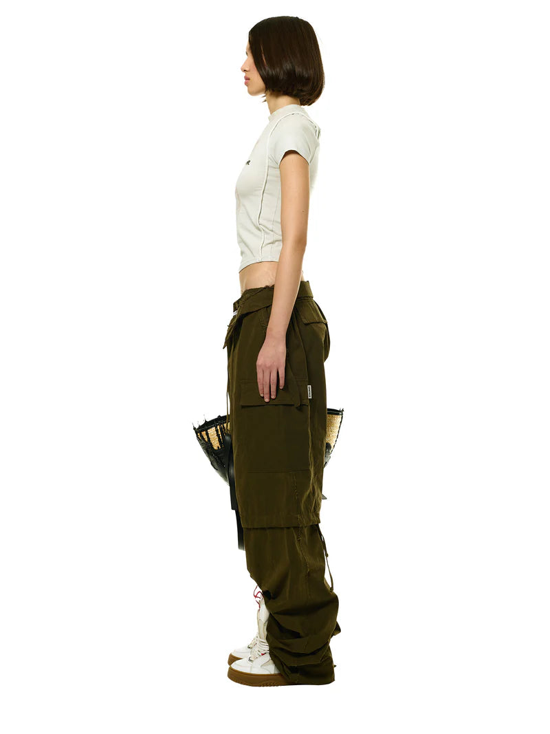 Ottolinger Baggy Cargo Pants Green