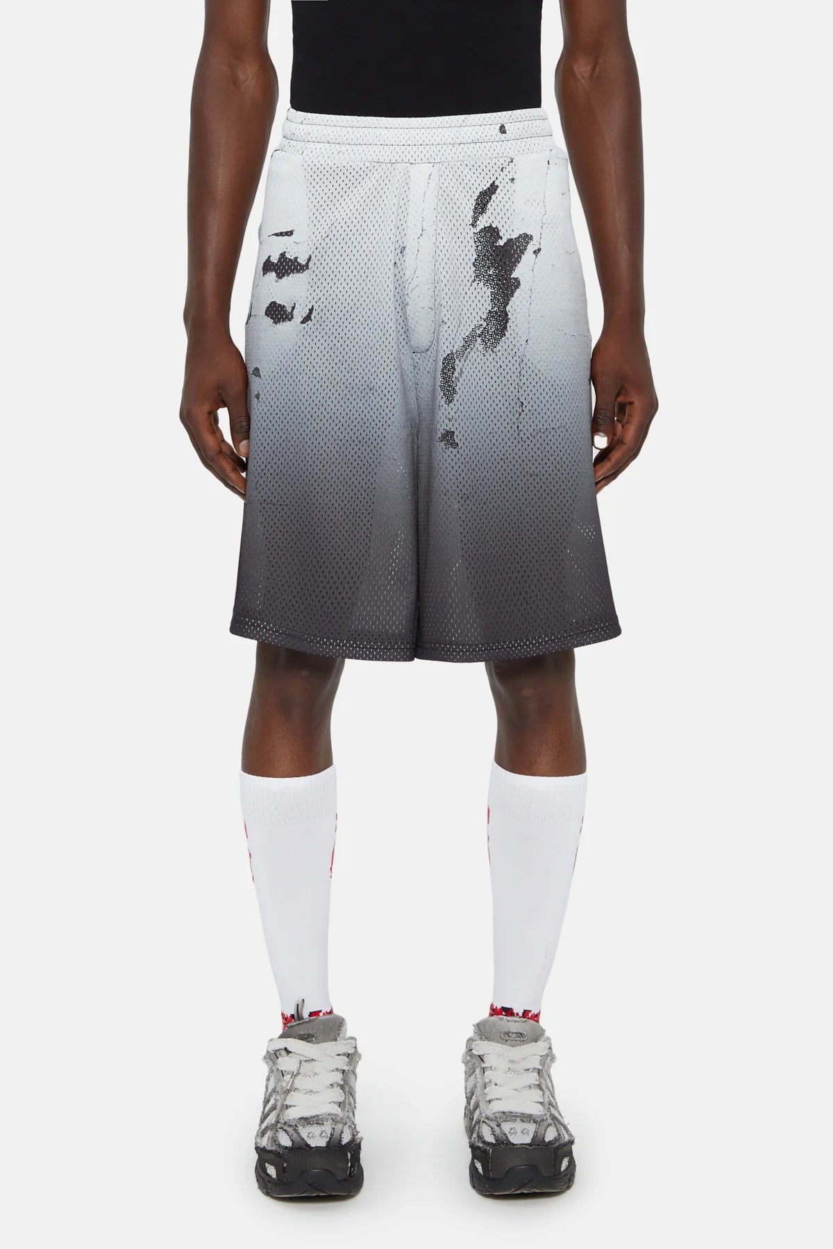 44Label Hard Music Mesh Shorts Gradient