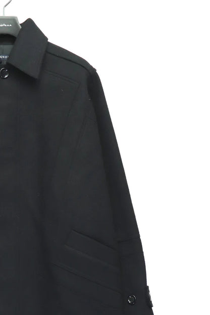 Cognomen Sportsman Wool Coat Navy