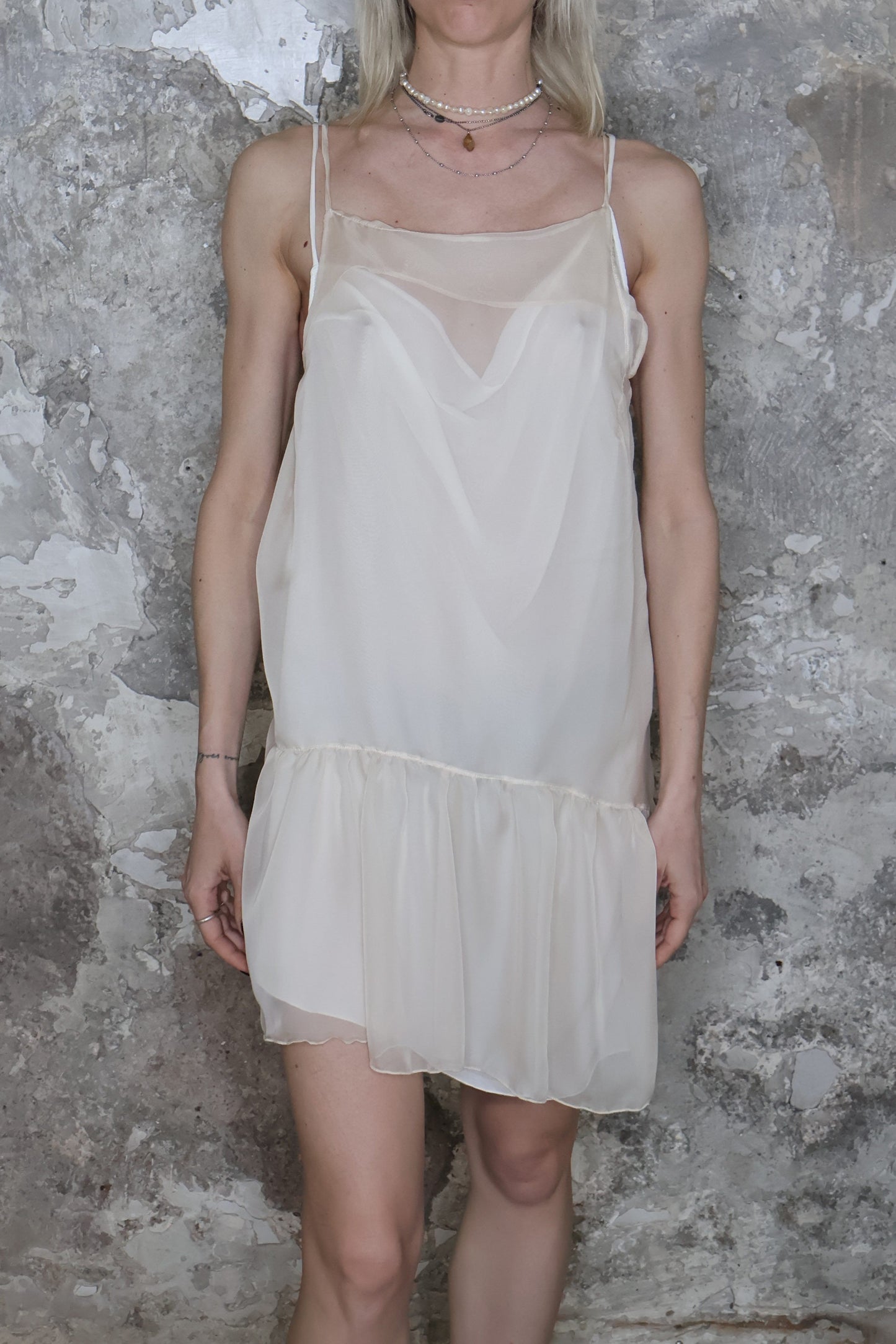 Vuscichè Onice Short Dress White