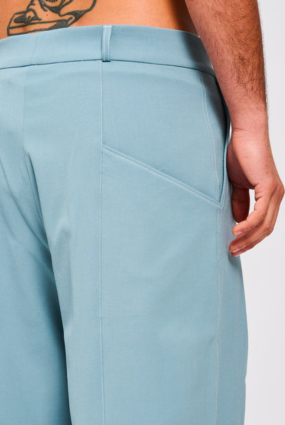 Bonsai Super Loose Fit Pant Blue