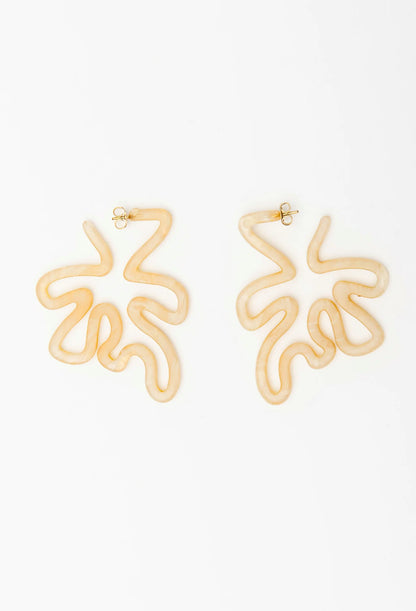 Bonsai Alberello Earrings Yellow