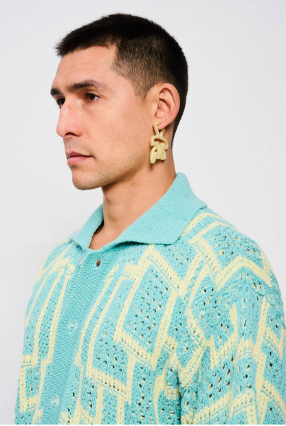 Bonsai Alberello Earrings Yellow